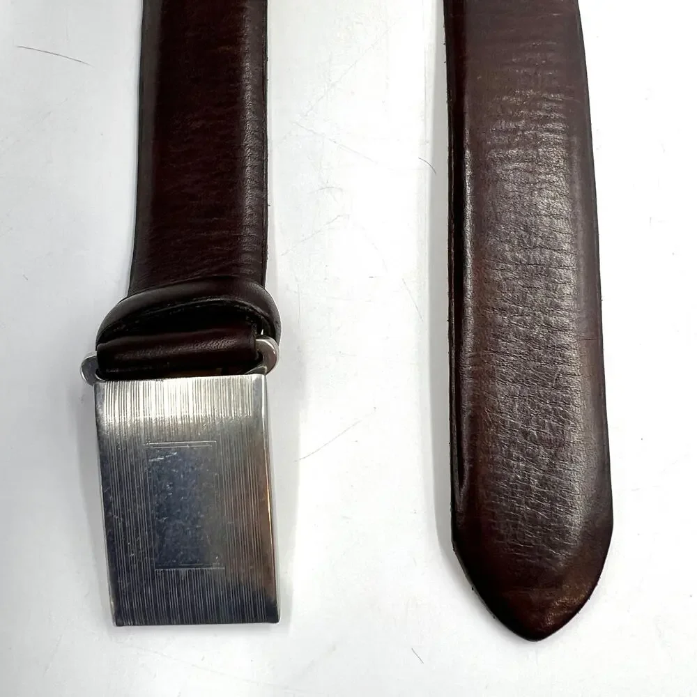 Bonobos Leather Belt Brown